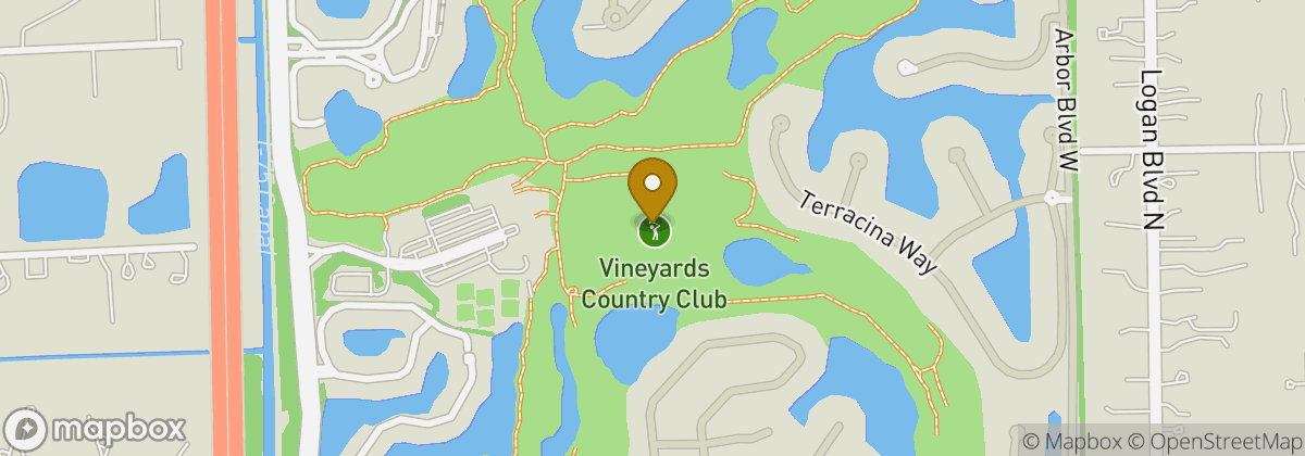 Map location: Vineyards Country Club