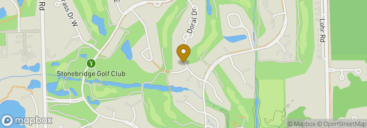Map location: Stonebridge Golf Club
