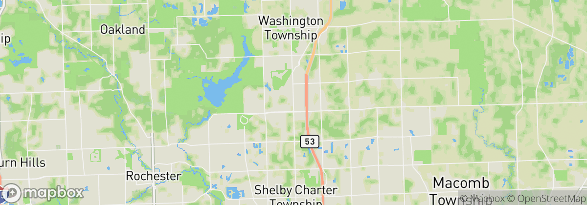 Map: Washington, MI