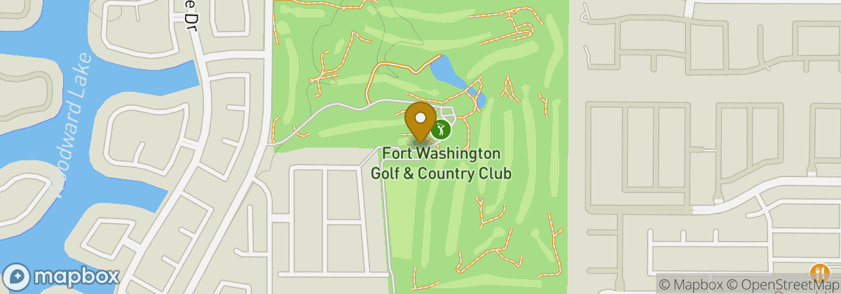 Map location: Fort Washington Golf & Country Club