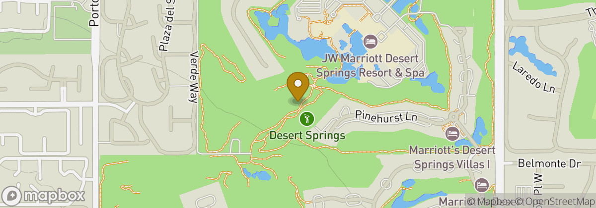 Map location: Desert Springs Golf Club