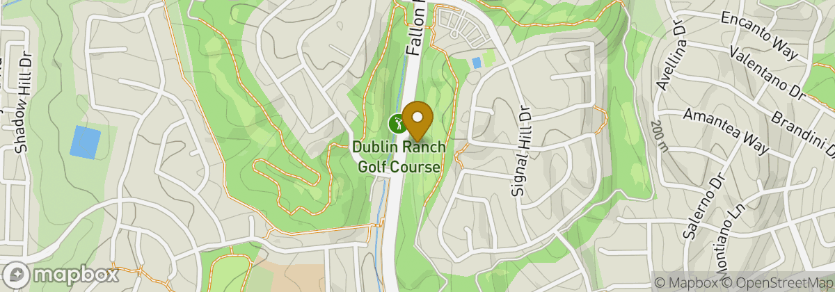 Map location: Dublin Ranch Golf Course