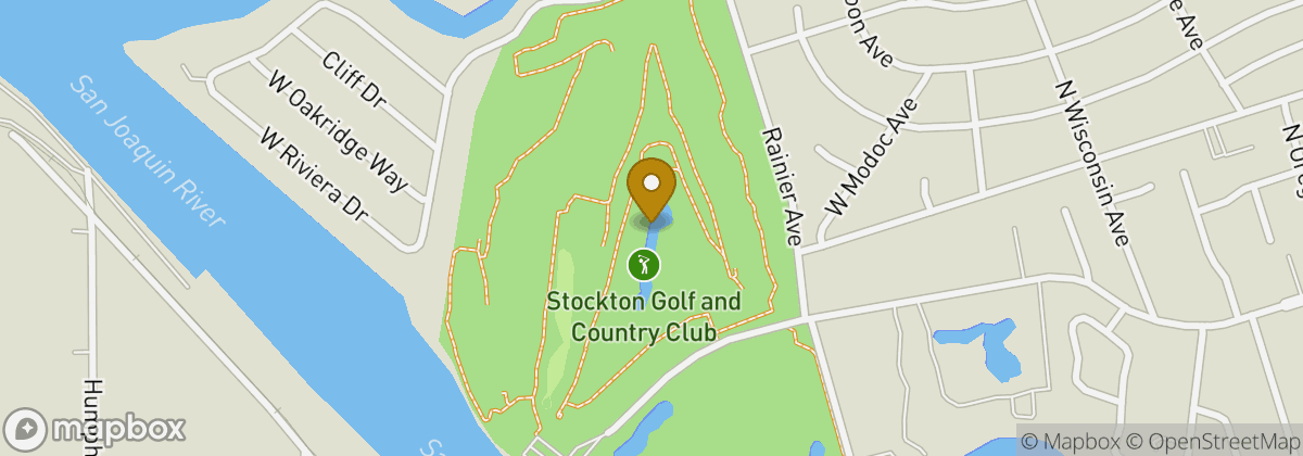 Map location: Stockton Golf and Country Club