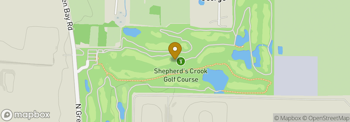Map location: Shepherd's Crook Golf Course