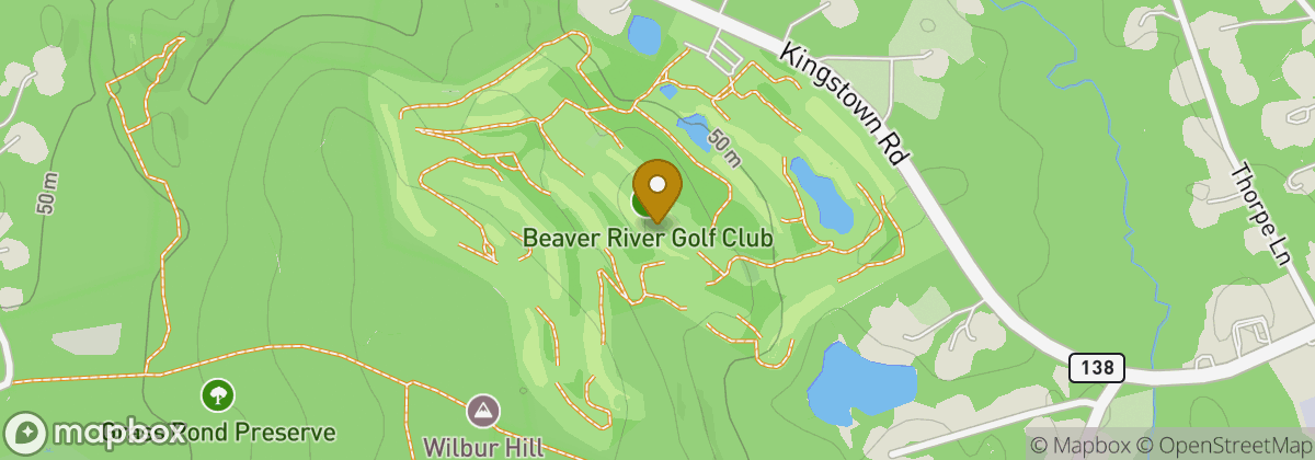 Map location: Beaver River Golf Club