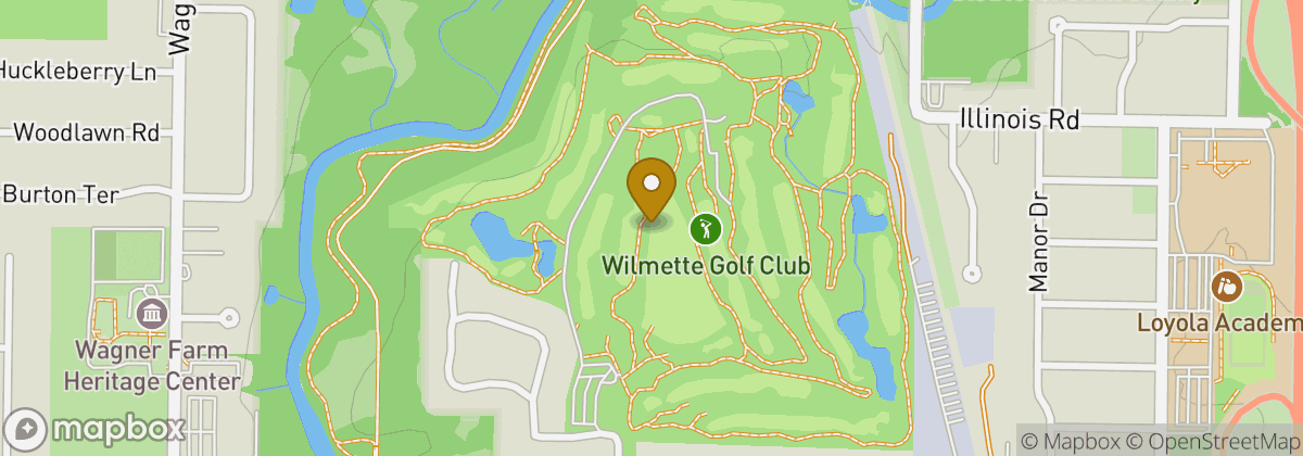 Map location: Wilmette Golf Club
