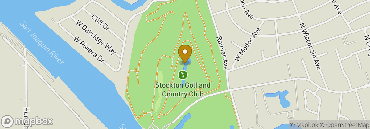 Map location: Stockton Golf and Country Club