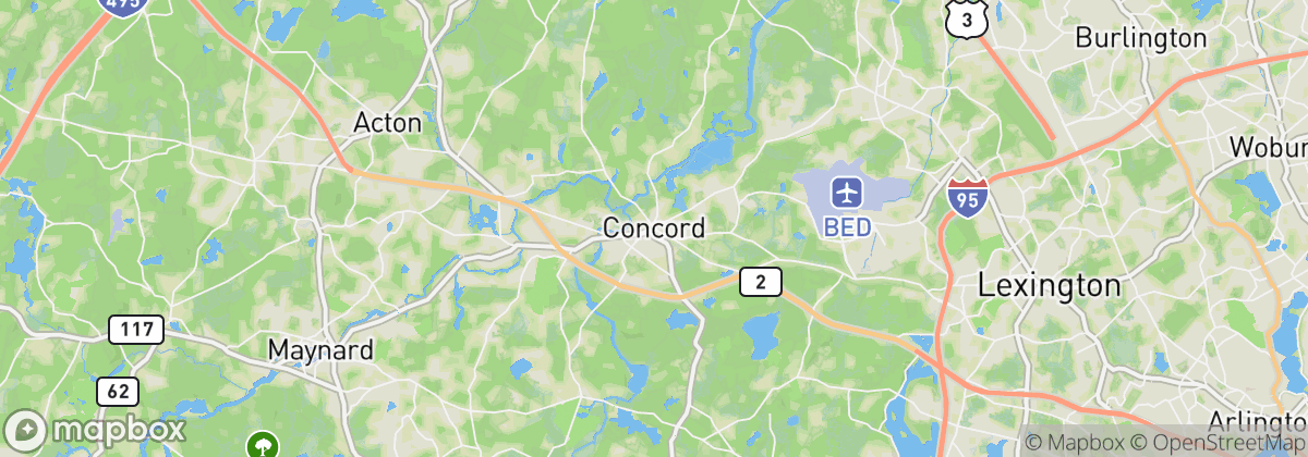 Map: Concord, MA