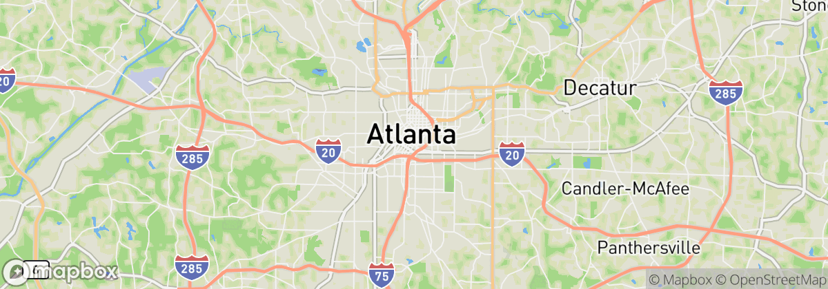 Map: Atlanta, GA