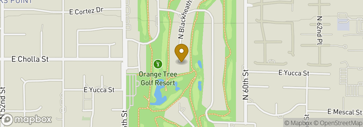 Map location: Orange Tree Golf Resort