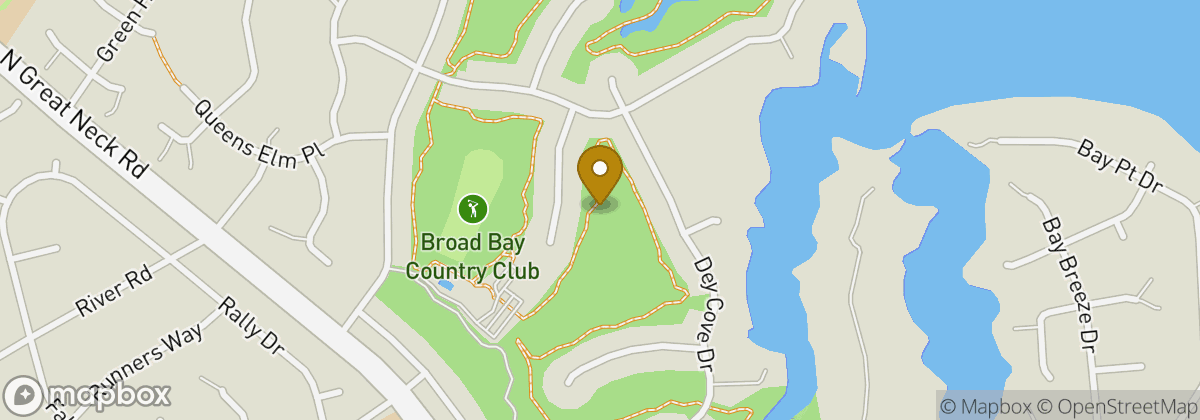 Map location: Broad Bay Country Club