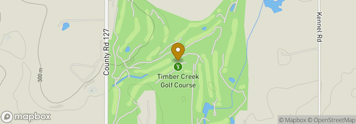 Map location: Timber Creek Golf Course