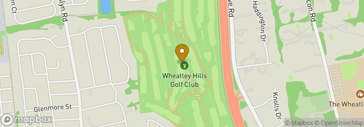 Map location: Wheatley Hills Golf Club
