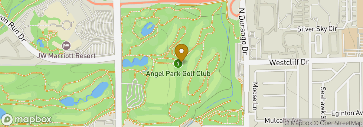 Map location: Angel Park Golf Club