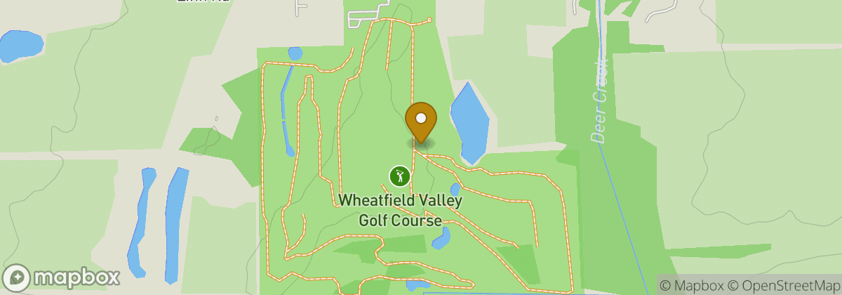 Map location: Wheatfield Valley Golf Course