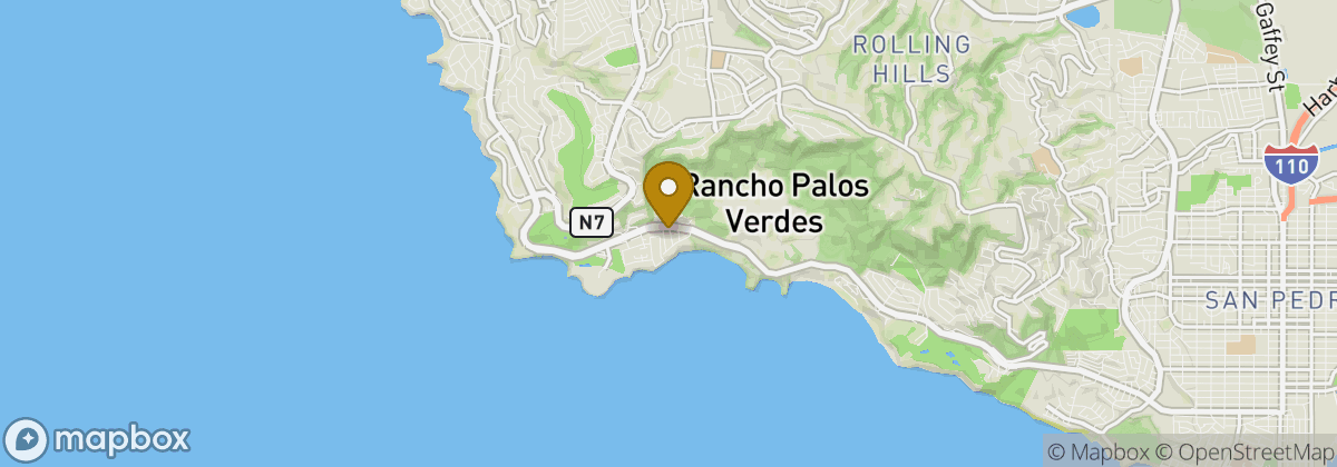 Map location: Palos Verdes