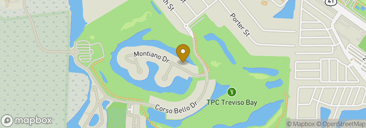 Map location: TPC Treviso Bay