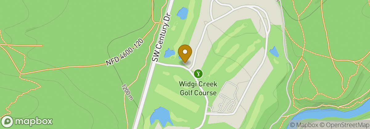 Map location: Widgi Creek Golf Course