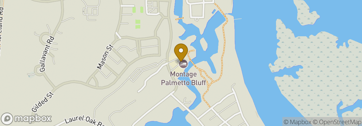Map location: Montage Palmetto Bluff