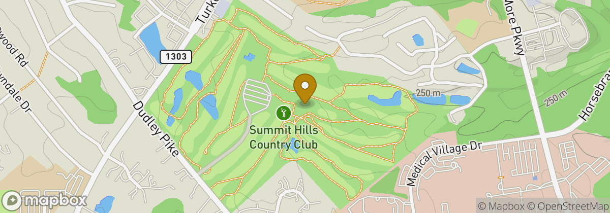 Map location: Summit Hills Country Club