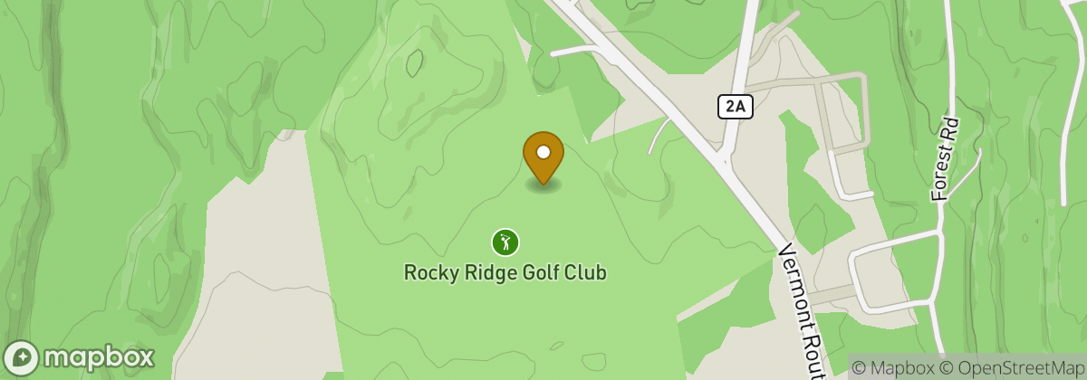 Map location: Rocky Ridge Golf Club
