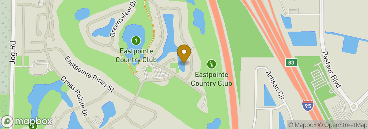 Map location: Eastpointe Country Club