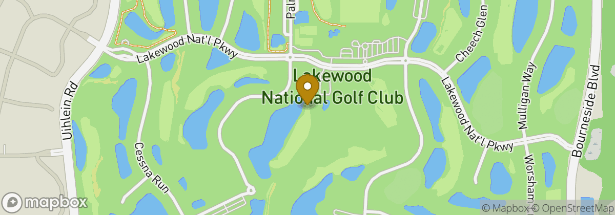 Map location: Lakewood National Golf Club
