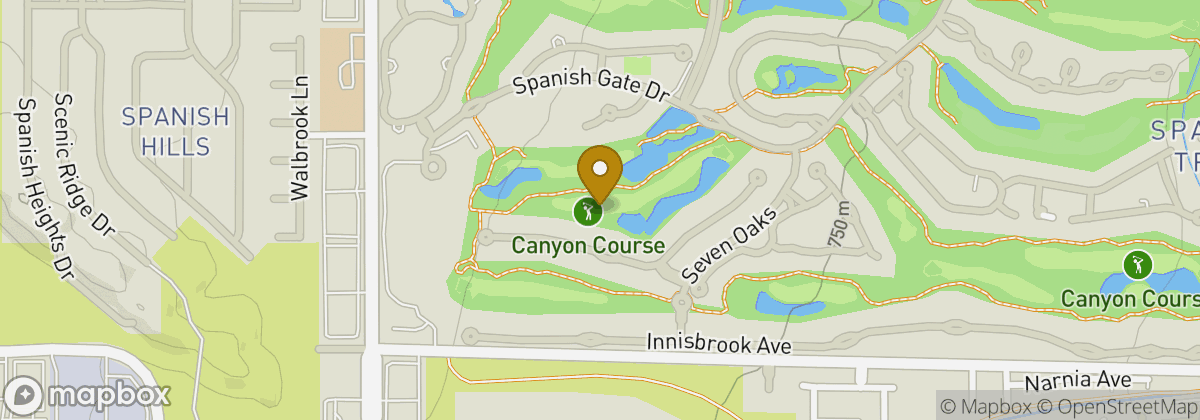 Map location: Spanish Trail Golf Club