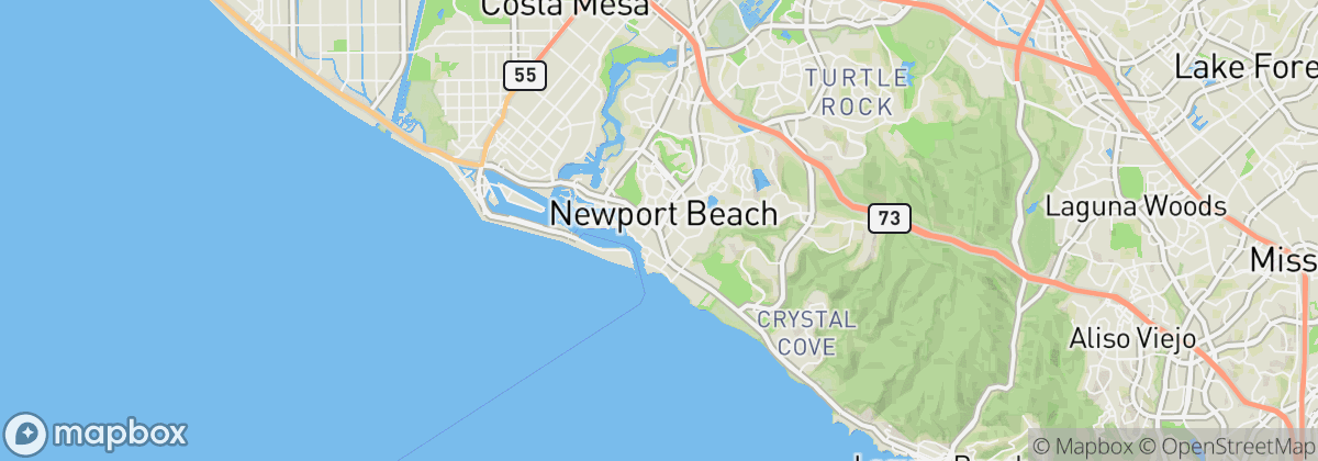 Map: Newport Beach, CA