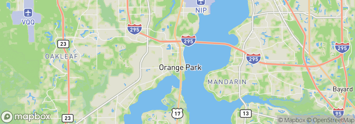 Map: Orange Park, FL