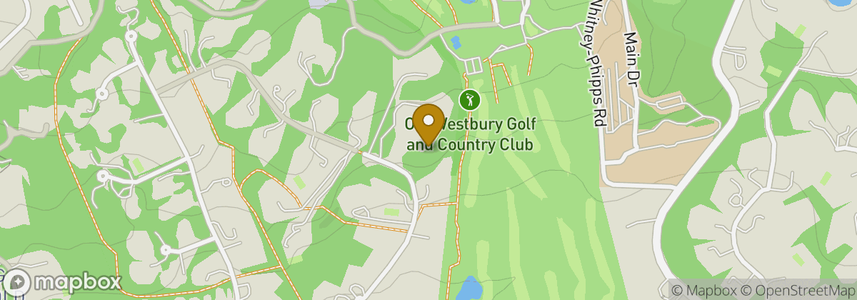 Map location: Old Westbury Golf and Country Club