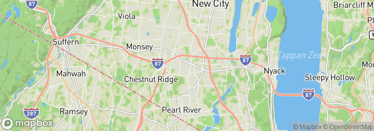 Map: Nanuet, NY