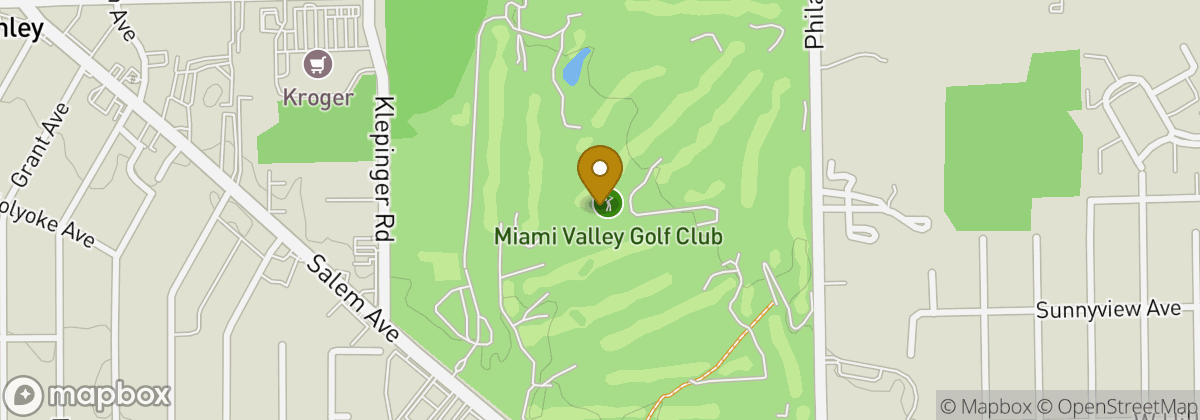 Map location: Miami Valley Golf Club