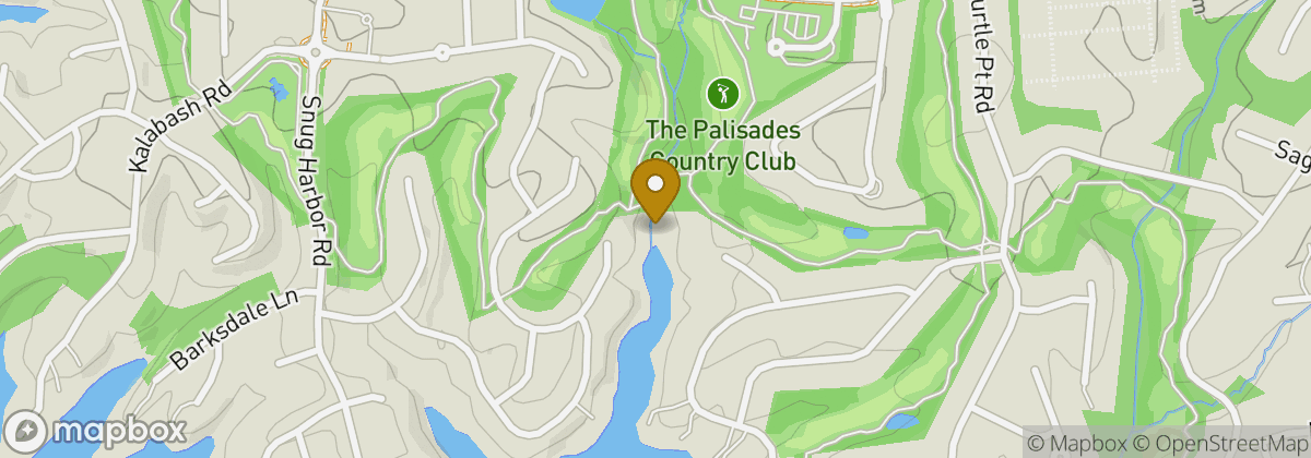Map location: The Palisades Country Club