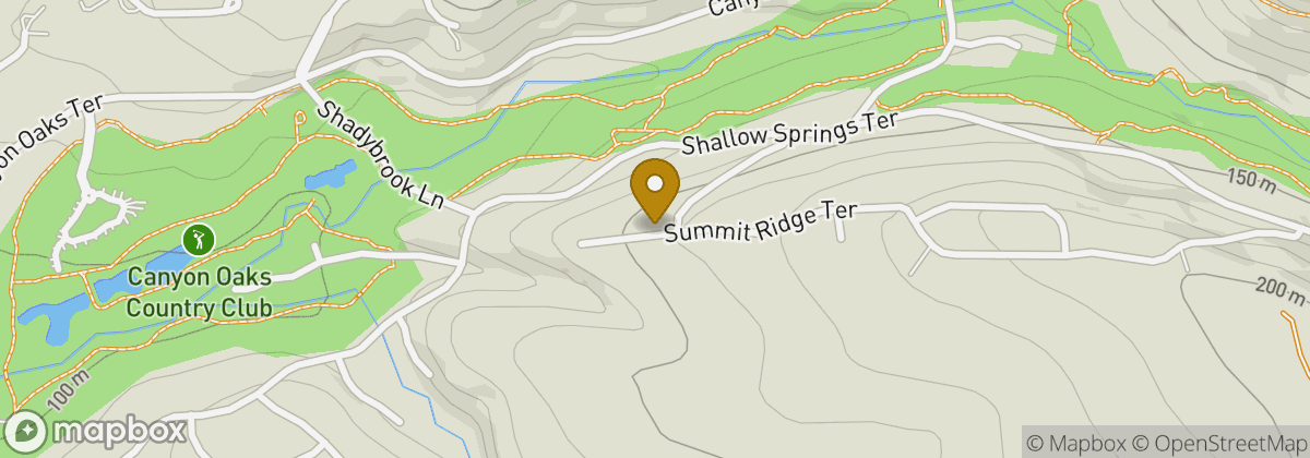 Map location: Canyon Oaks Country Club