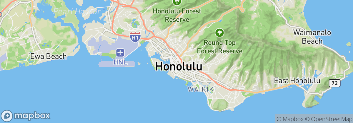 Map: Honolulu, HI