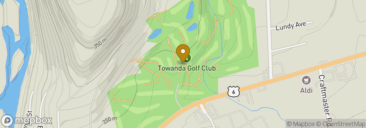 Map location: Towanda Golf Club