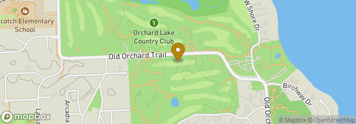 Map location: Orchard Lake Country Club