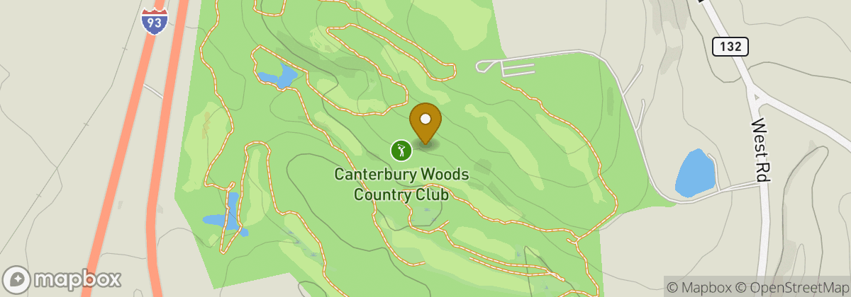 Map location: Canterbury Woods Country Club