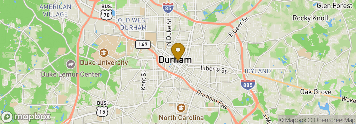 Map location: Durham