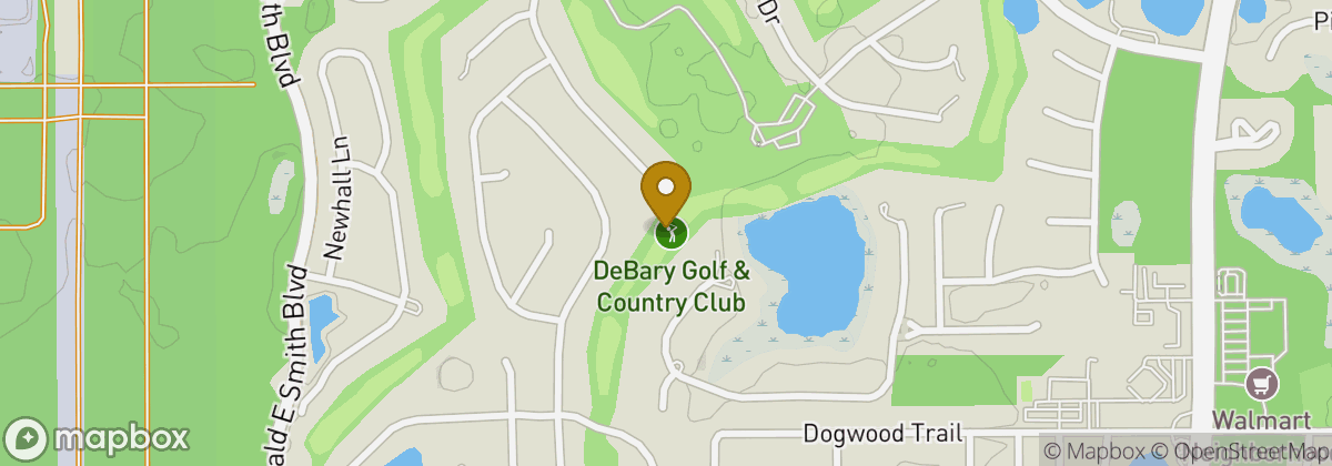 Map location: DeBary Golf & Country Club