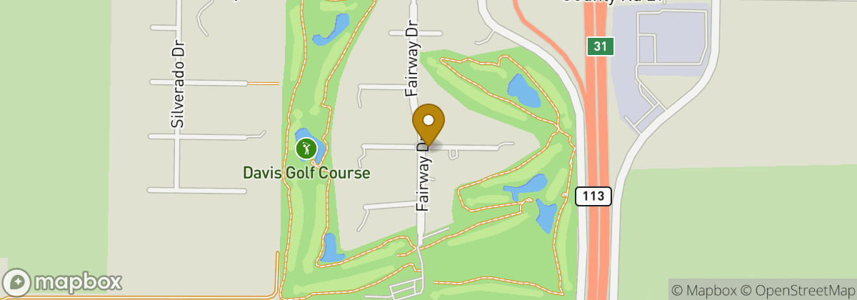 Map location: Davis Golf Course