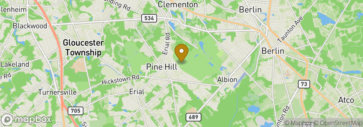 Map location: Trump National Golf Club Philadelphia