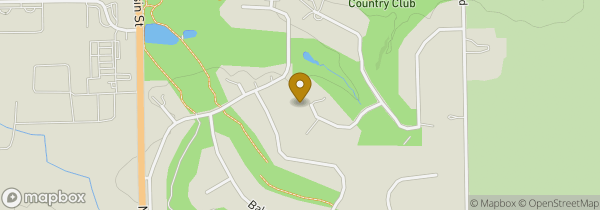Map location: Evergreen Country Club