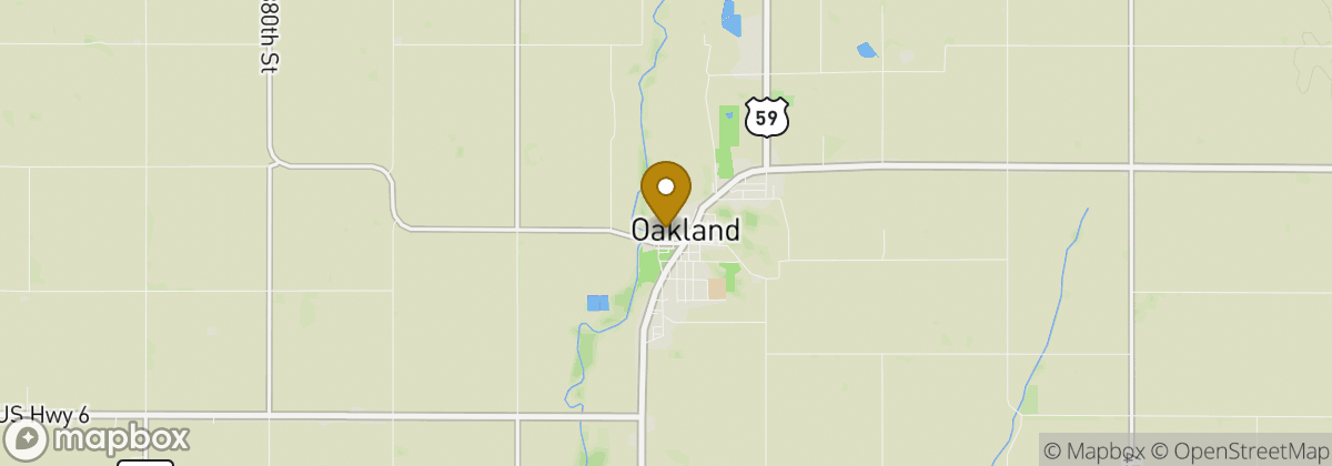 Map location: Oakland Riverside Golf Course