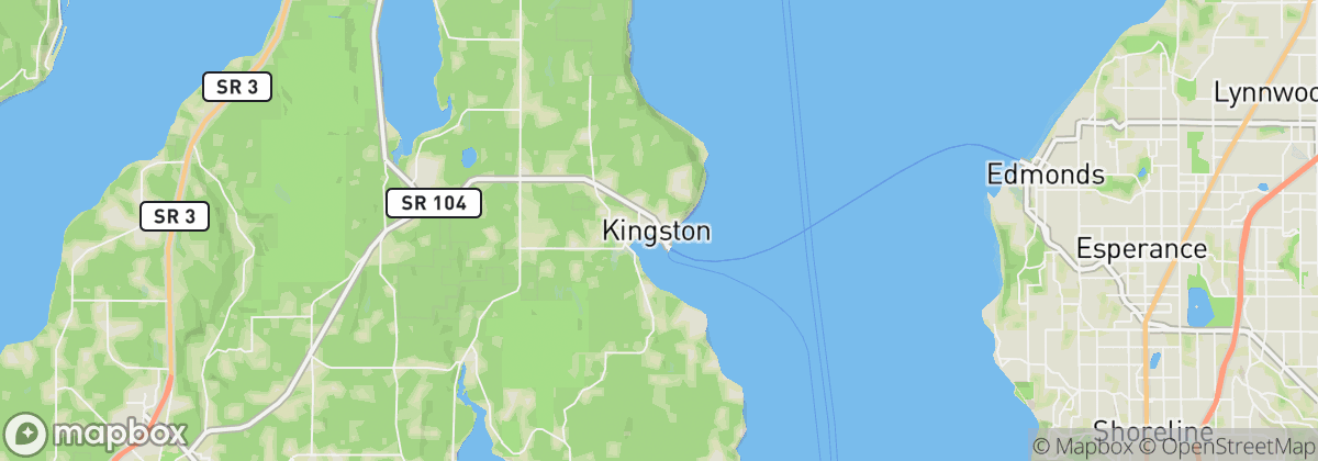 Map: Kingston, WA