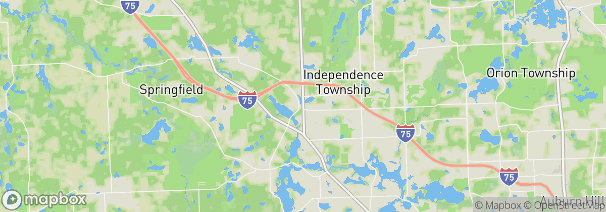 Map: City of the Village of Clarkston, MI