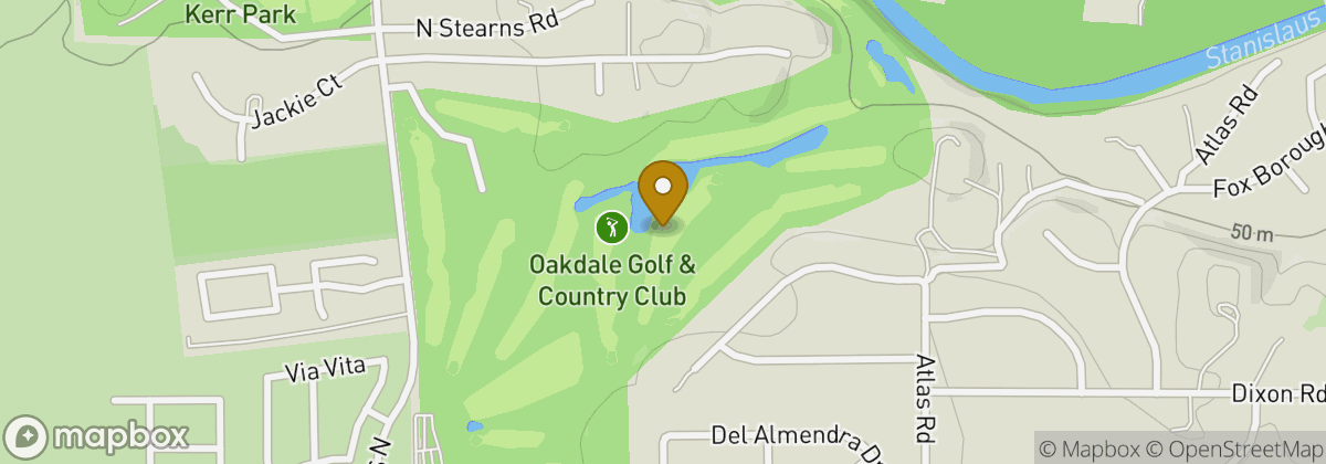 Map location: Oakdale Golf & Country Club