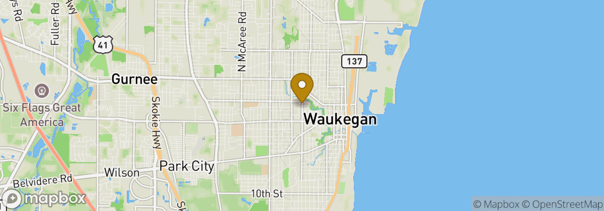 Map location: Waukegan