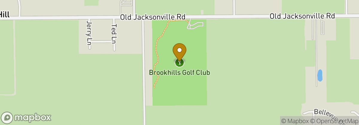 Map location: Brookhills Golf Club